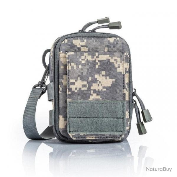 Sac militaire bandoulire Molle Flicker - Digital ACU