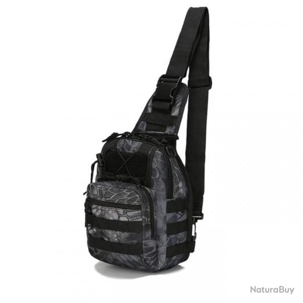 Sac militaire bandoulire OSE Tactical - Python noir