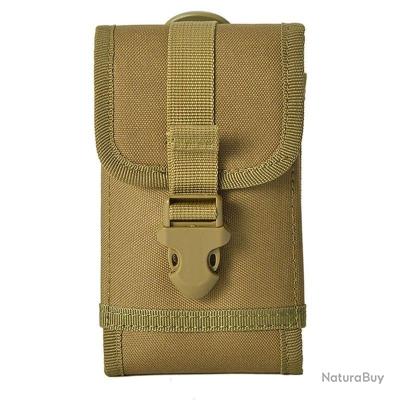 Pochette MOLLE Universelle Pour Téléphone Pew Tactical – Pour Airsoft, Randonnée, Tactique