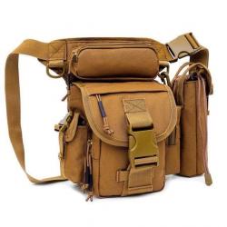 Sac taille cuisse tombante VOS XA689 - Coyote brown