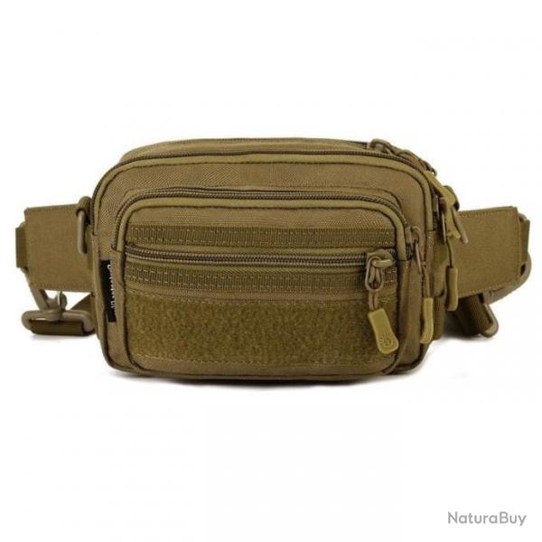 Sac taille Molle nylon 1000D MWS - Kaki