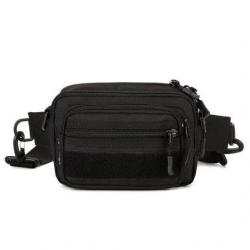 Sac taille Molle nylon 1000D MWS - Noir