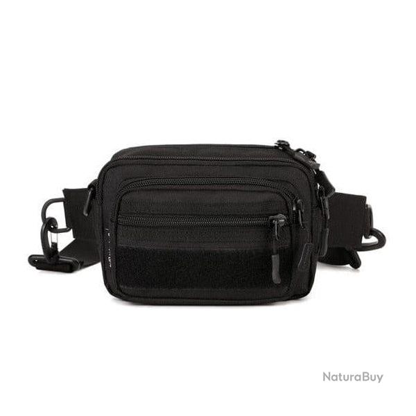 Sac taille Molle nylon 1000D MWS - Noir