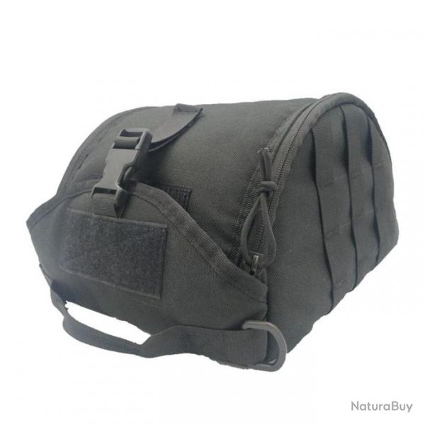 Sac transport casque/masque Molle KDP - Noir