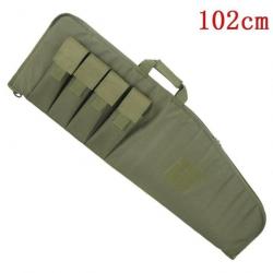 Sac transport fusil 96cm 102cm 106cm - 102cm Vert armée