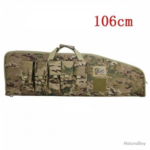 Sac transport fusil 96cm 102cm 106cm - 106cm Multicam