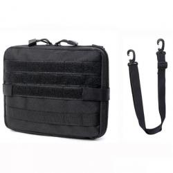 Sacoche arme et accessoires EDC TLH - Noir (avec sangle)