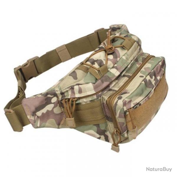 Sacoche de taille EDC ABS Molle - Multicam