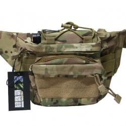 Sacoche de taille Molle LCH Multicam