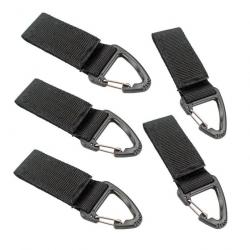 Sangle mousqueton EDC pour porte-clé - 5 pcs