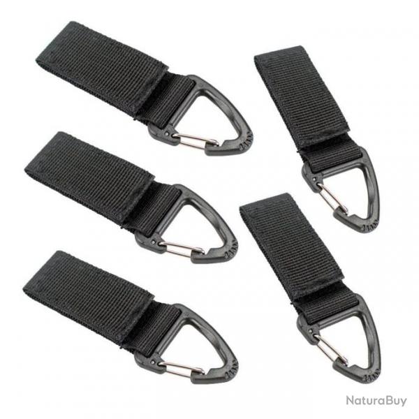 Sangle mousqueton EDC pour porte-cl - 5 pcs