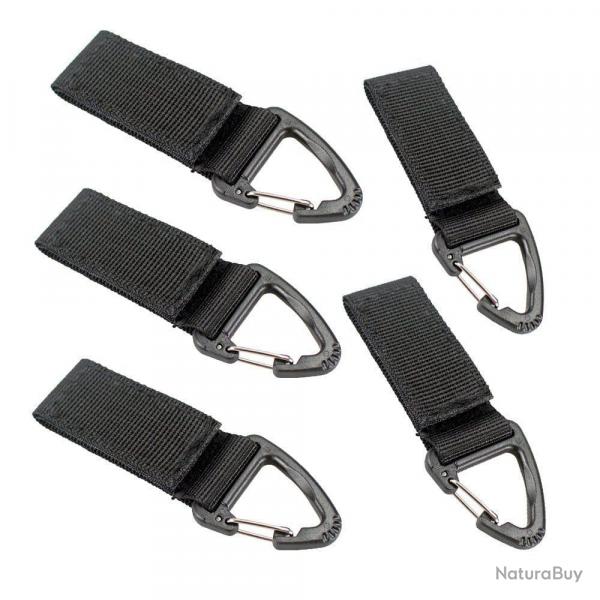 Sangle mousqueton EDC pour porte-cl - 5 pcs