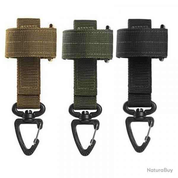 Sangle porte-cl ceinture EDC Molle 3pcs - Mixte