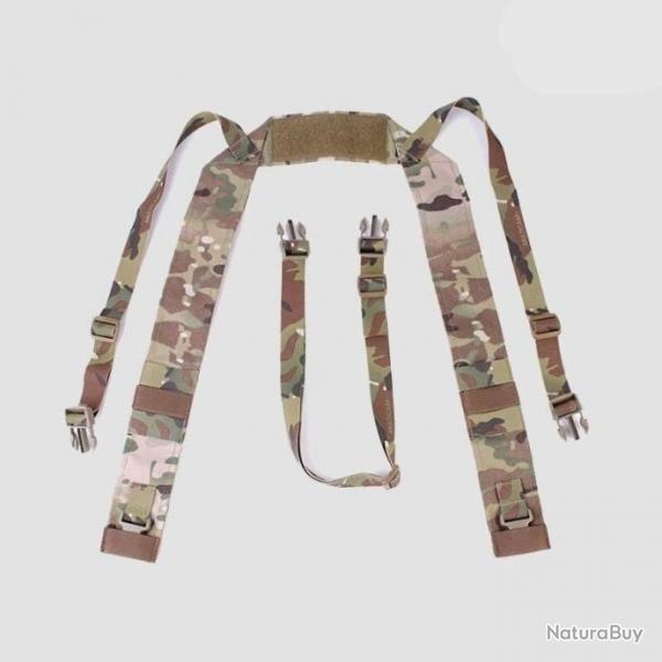 Sangles plate-forme H MK3 PW Tactical - Multicam