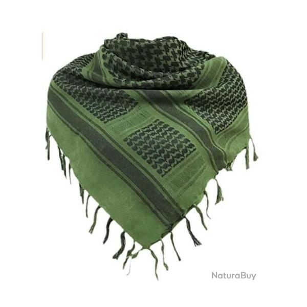 Shemagh Keffiyeh RH Gun 110x110 cm - Vert arme