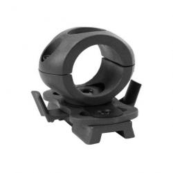 Support lampe casque 20mm - Noir