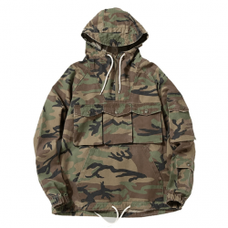 Sweat à capuche multi-poches Safari Coat - Camouflage / S