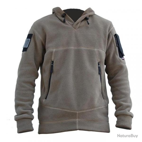 Sweat  capuche PVD TGS Tactical - Brown / M