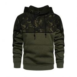 Sweat camouflage à capuche ATR Tactical - Green / XS