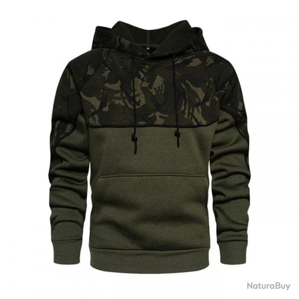 Sweat camouflage  capuche ATR Tactical - Green / XS