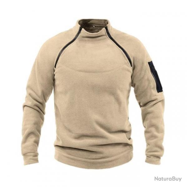 Sweat polaire Tactical Military Expert - Beige / S