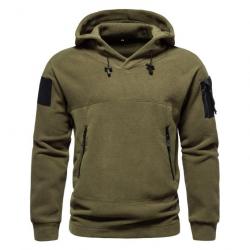 Sweat-shirt polaire multi-poches PVHawk - Army Green / S