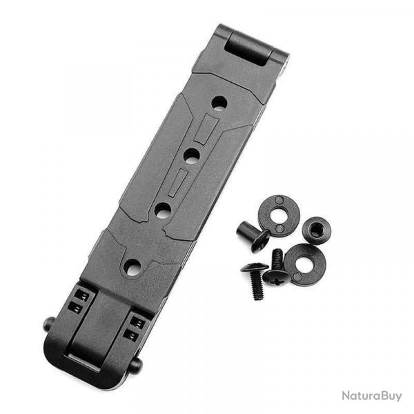 Systme clip K MOLLE-LOK arrire Kydex