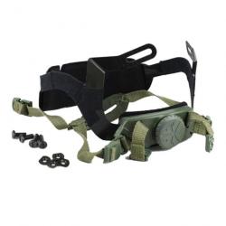 Système d'attache sangle casque Airsoft - Ranger vert