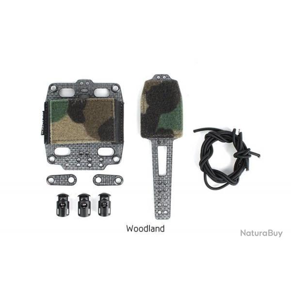 Systme rtention batterie PVS31 PW Tactical - Woodland