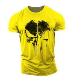 T-shirt Ghost Punisher manches courtes - Jaune / XS