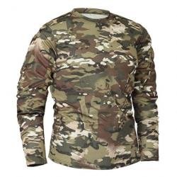 T-shirt militaire Knight Mege Multicam - L