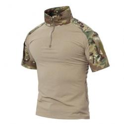 T-shirt militaire UBAC Combat TOS - S / Multicam