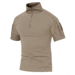 T-shirt militaire UBAC Combat TOS - S / Tan