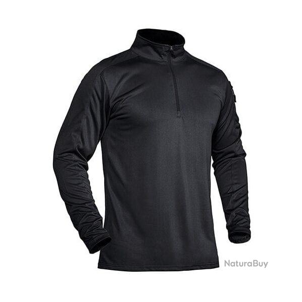 T-shirt Tactical Vasen manches longues 1/4 - Black / S (US XS)