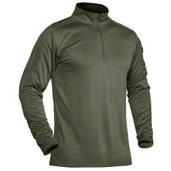 T-shirt Tactical Vasen manches longues 1/4 - Army Green / S (US XS)