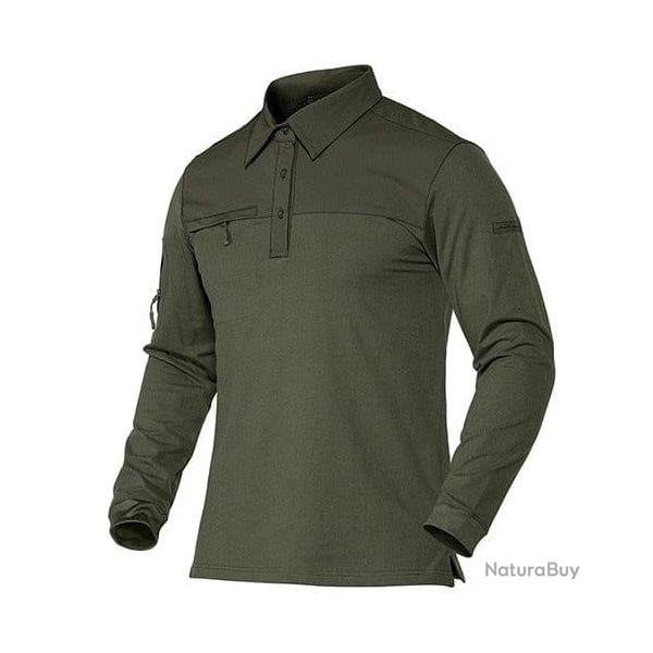 T-shirt tactique multipoche TOS Tactical - Ranger green / M (US S)