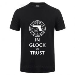 T-shirt USA Handgun Glock - Noir / XS