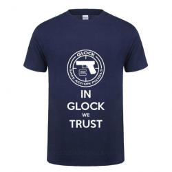 T-shirt USA Handgun Glock - Navy / XS