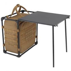 Table pliable d'extérieur avec sac Molle - Marron