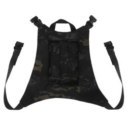 Pochette rangement TACTIFANS casque tactique - Multicam noir