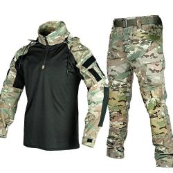 Ensemble chemise et pantalon tactique Tribe Fans - Multicam / L