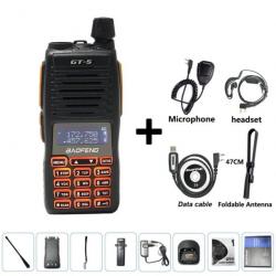 Talkie-walkie double PTT HF GT-5 BAOFENG - All / EURO