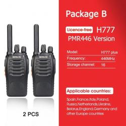 Talkie-walkie Retevis H777 PLUS Pro PTT - PMR 2PCS