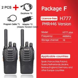 Talkie-walkie Retevis H777 PLUS Pro PTT - PMR 2PCS and ACC