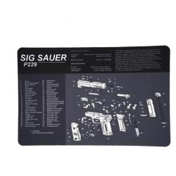 Tapis nettoyage Glock 17, 19, 26, 1911 - Sig sauer P229