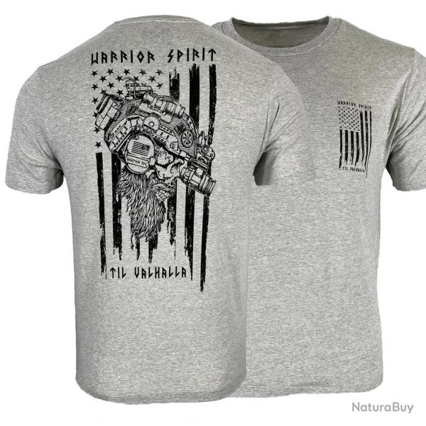 T-shirt militaire Valhalla GESTEE col rond - M