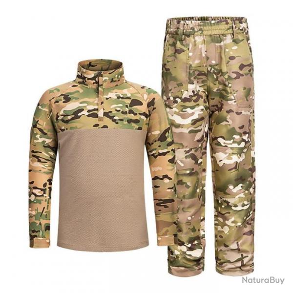 Uniforme camouflage pour enfant OW TS - Multicam / 100-110 cm-110