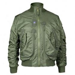 Veste bombardier MA1 col montant - Vert OD / M