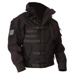 Veste imperméable multi-poches JEEP1990 - Noir / S