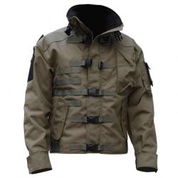 Veste imperméable multi-poches JEEP1990 - Army Green / S